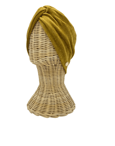 Turbante Amarelo Torrado