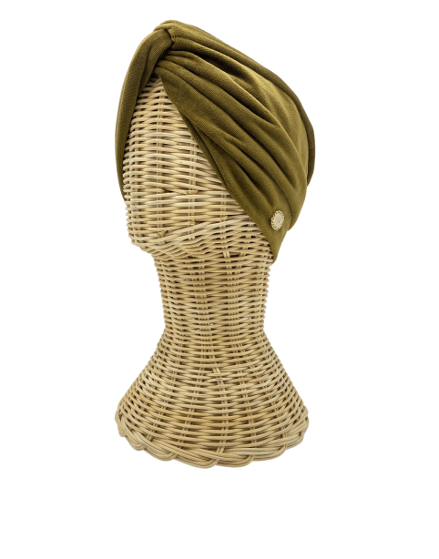 Turbante Verde Musgo